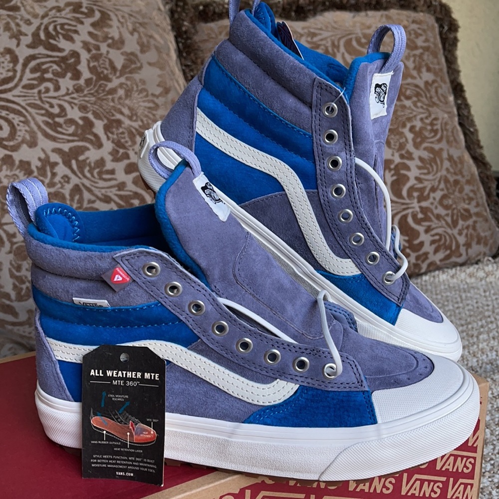 Vans Sk8-Hi Mte 2.0 Dx Blue Block/Marshmallow WMNS - Picture 6 of 16